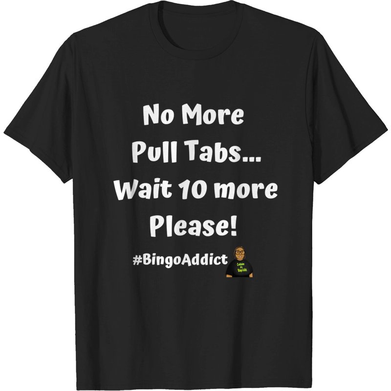 Pull Tabs Please - Bingo Addict T-shirt pour hommes — T-shirts pour hommes