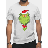 T-shirt Grinch Xmas pour hommes - Noir — T-shirts pour hommes