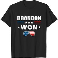 T-shirt Noir pour Hommes Brandon Won