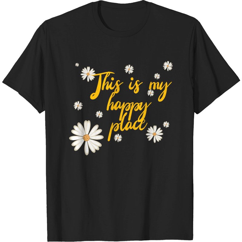T-shirt pour hommes This Is My Happy Place — T-shirts pour hommes