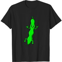 T-shirt pour hommes Cartoon Green Bean
