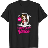 T-shirt pour hommes - Voix de la dame de la cafétéria — T-shirts pour hommes