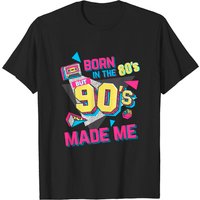 T-shirt Born In The 80s But 90s Made Me Gift pour hommes - 1982