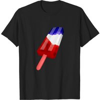 Red White And Blue Popsicle Cool T-Shirt for Men