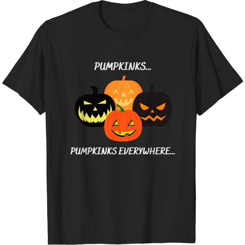 T-shirt Costume d'Halloween Citrouilles Partout — T-shirts pour hommes