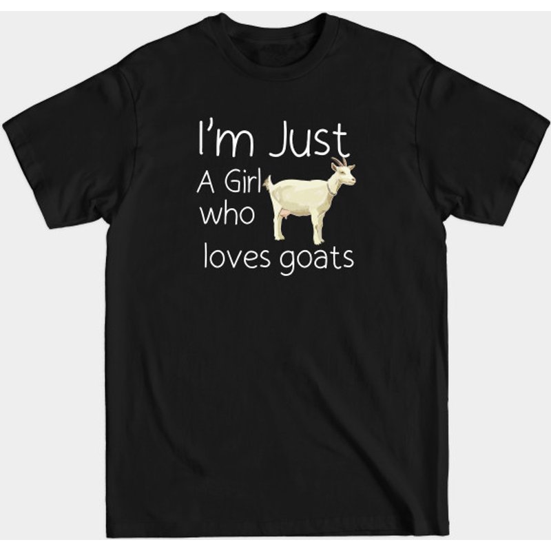 Je suis juste une fille qui aime les chèvres - T-shirt pour hommes