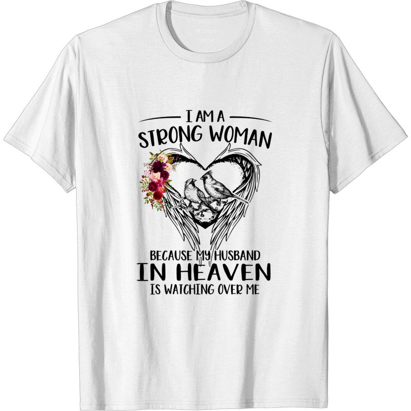 T-shirt Je Suis Une Femme Forte - Mari Dans Le Ciel