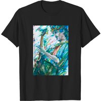 T-shirt Portrait Aquarelle de Frank Zappa pour Hommes — T-shirts pour hommes