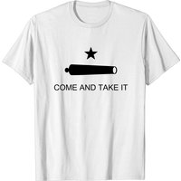 T-shirt Come And Take It USA Texas Cannon pour hommes