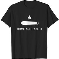 T-shirt Come And Take It USA Texas Cannon pour hommes