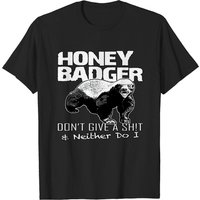 T-shirt Honey Badger Don't Give A Sh!t pour hommes