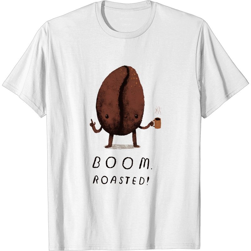 T-shirt pour hommes Boom. Roasted! Coffee Bean — T-shirts pour hommes