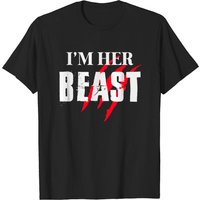 T-shirt assorti Je suis sa bête pour hommes — T-shirts pour hommes