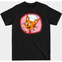 Meow Girl! - T-shirt pour hommes Kid E Cats en noir — T-shirts pour hommes