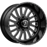 American Force AFW Octane Black 20x9 Wheels - 8x165.1 Bolt Pattern — Wheels & Rims