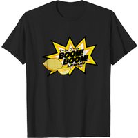 Boom Boom Lemon Men's T-Shirt in Black