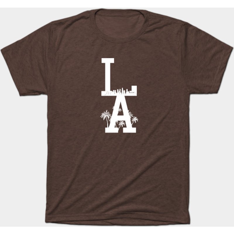 T-shirt pour hommes Los Angeles en noir — T-shirts pour hommes