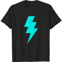 T-shirt pour hommes Lightning Bolt Teal - Bolt — T-shirts pour hommes