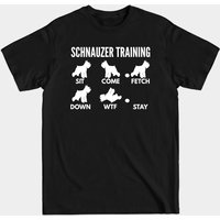 T-shirt Compétences d'Entraînement Schnauzer pour Hommes