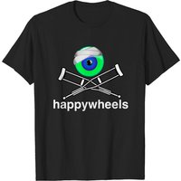 Happyjack - T-shirt Jacksepticeye pour hommes en noir