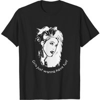 Cyndi Lauper - Les filles veulent juste s'amuser T-shirt pour hommes