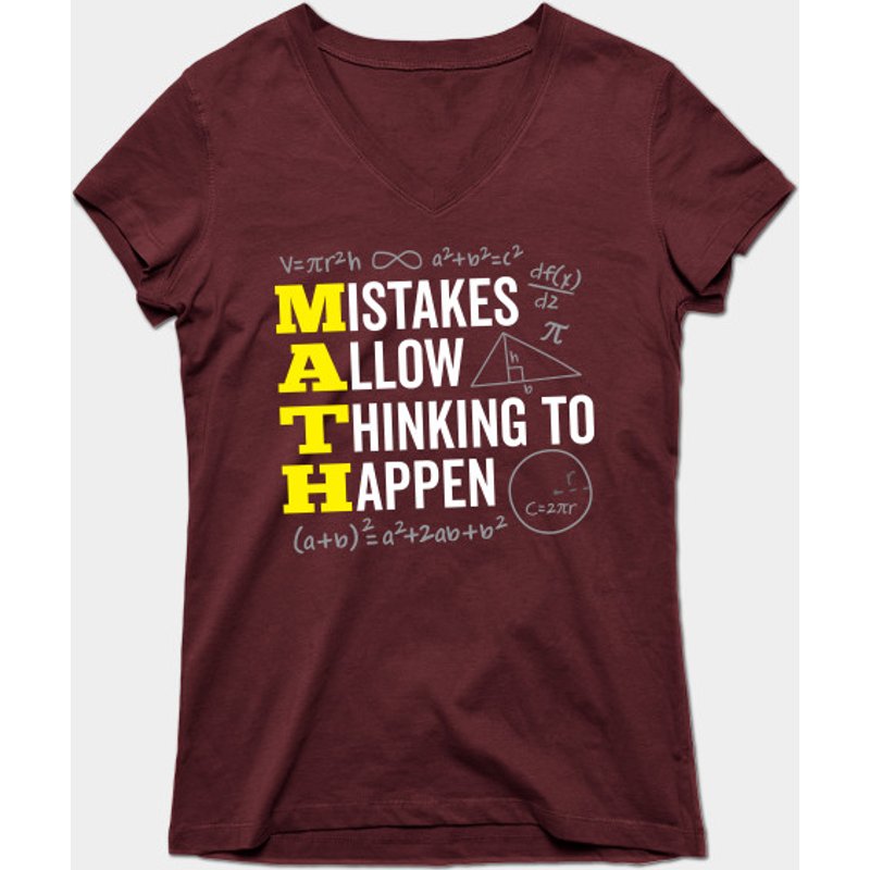T-shirt pour hommes « Mistakes Allow Thinking To Happen » — T-shirts pour hommes