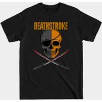 T-shirt Deathstroke Crossbones — T-shirts pour hommes