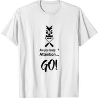 T-Shirt pour hommes Dragon Boat Racing Signal de départ