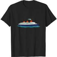 Nautical Boat The Normandie - Paquebot T-shirt pour hommes