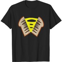 My Little Pony T-shirt pour hommes avec le symbole Cutie Mark de Cheese Sandwich