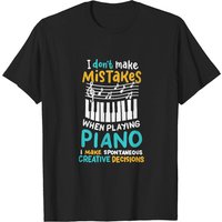 T-shirt Pianiste Musicien Clavier pour Hommes