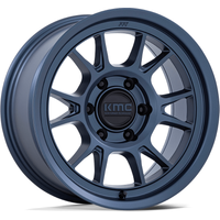 Roues KMC KM729 Range Blue - 17x8.5 - 5x127 — Roues et jantes