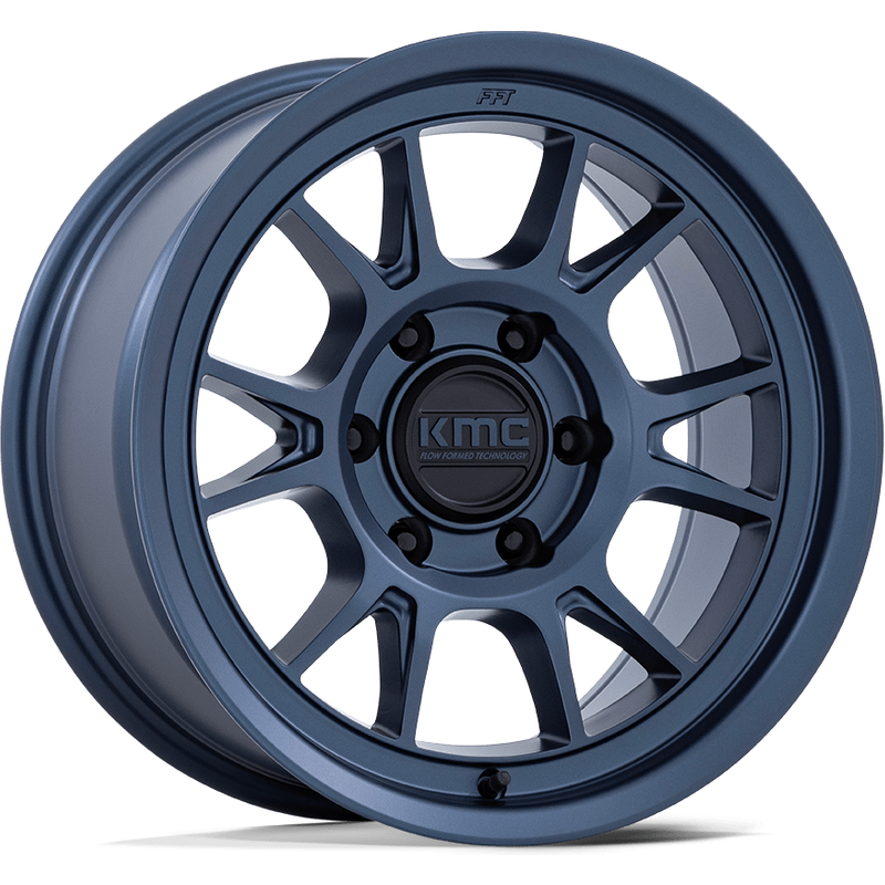 KMC Wheel KM729 Range Blue - 17x8.5 - 5x127 Bolt Pattern