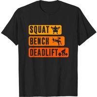 T-shirt Powerlifter Bodybuilding Squat Bench Deadlift