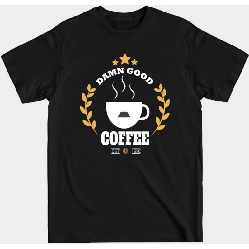 T-shirt pour hommes Twin Peaks Damn Good Coffee — T-shirts pour hommes