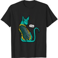 Lying Cat 01 - Saga - T-shirt pour hommes en noir — T-shirts pour hommes
