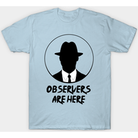 Observers Are Here - Fringe Men's T-Shirt — Mens T Shirts
