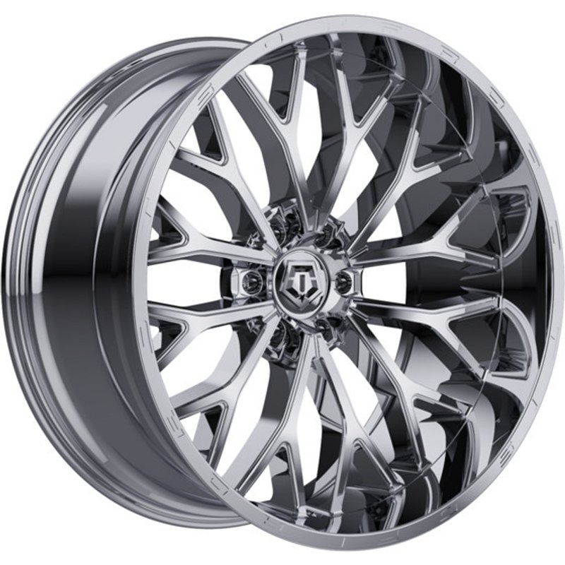TIS 565C Chrome Wheel - 24x10 - 6x139.7 Bolt Pattern -24 Offset — Wheels & Rims