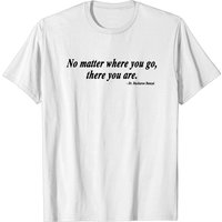 There You Are Black T-Shirt for Men - Buckaroo Banzai