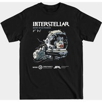 Interstellar Wormhole Handshake Men's T-Shirt