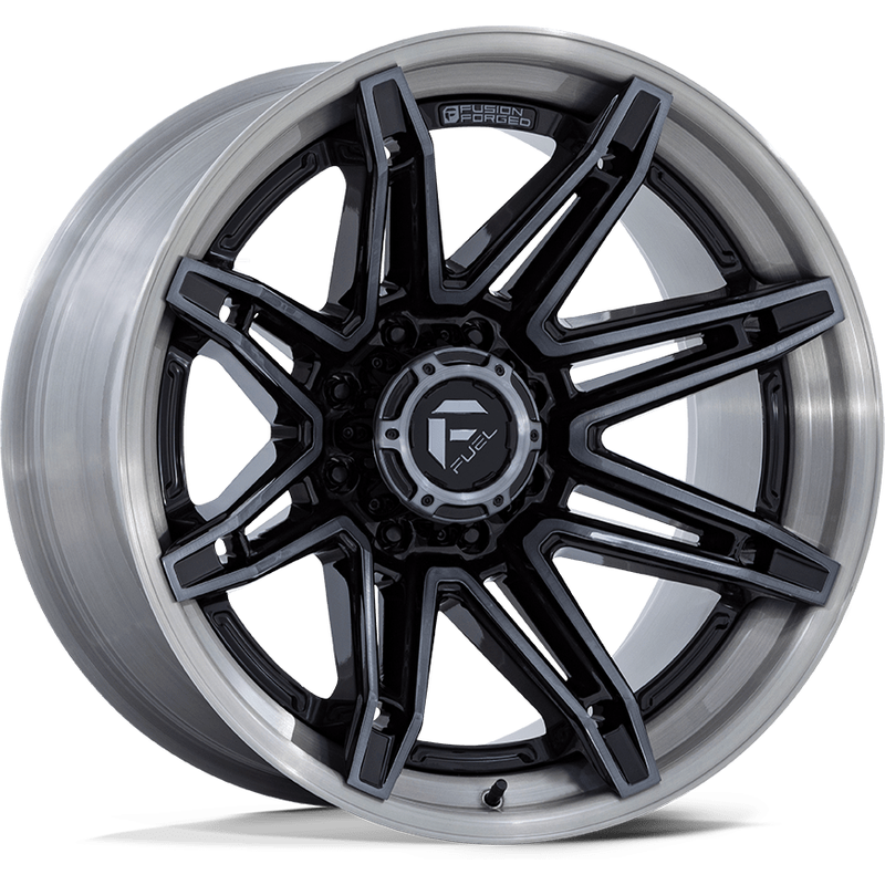 Fuel FC401 Brawl Gloss Black Brushed Dark Tint Wheels 20x10 6x135 — Wheels & Rims