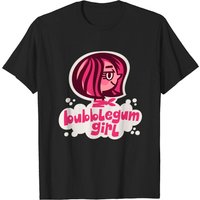 Bubblegum Girl Men's T-Shirt - Black