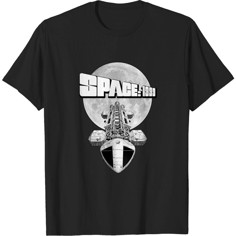 T-shirt pour hommes Space 1999 en noir — T-shirts pour hommes