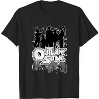 T-shirt pour hommes Outlaw Star - Outlaw en noir — T-shirts pour hommes