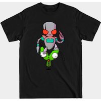 T-shirt Invader Zim Gir pour hommes - Noir