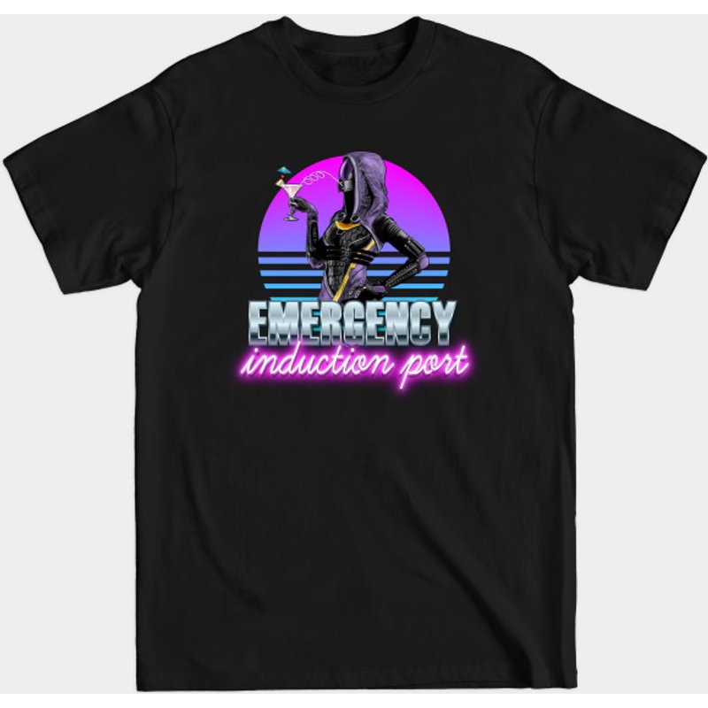 T-shirt pour hommes Emergency Induction Port - Mass Effect — T-shirts pour hommes