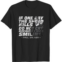 The Speed - T-shirt Art Blanc Paul Walker pour Hommes