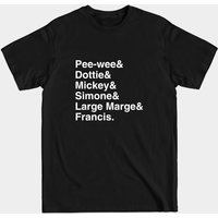 Pee Wees Big Adventure Men's T-Shirt - Black
