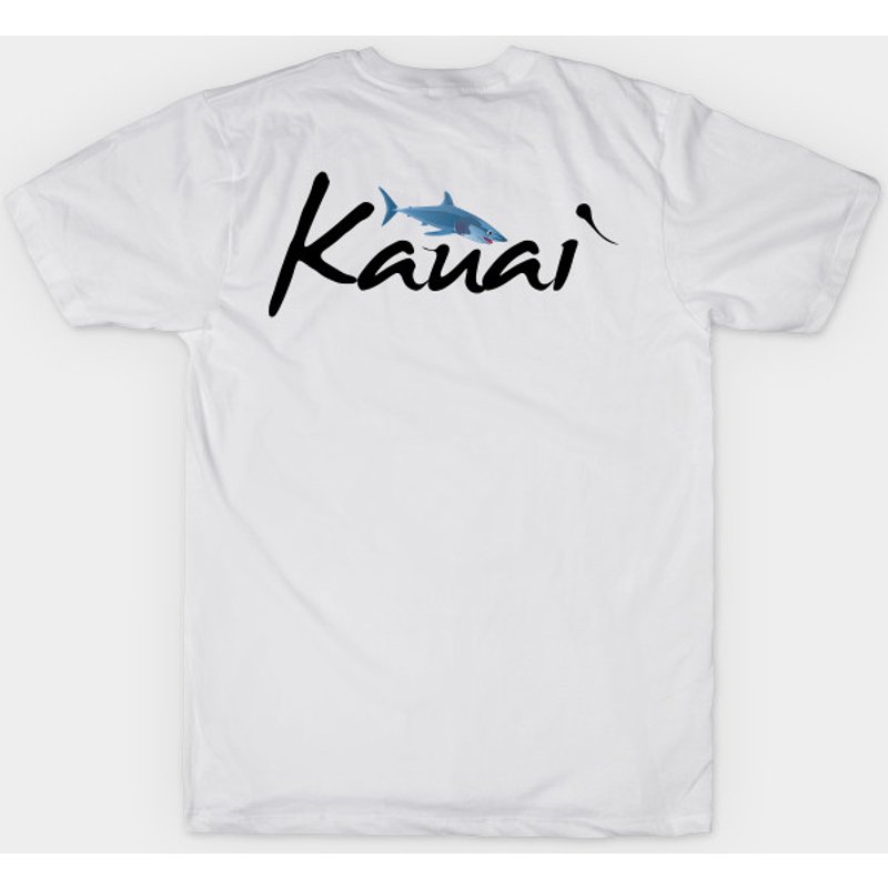T-shirt pour hommes Kauai Hawaii en couleur royal — T-shirts pour hommes