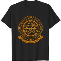 Miskatonic University Double Distressed Logo T-Shirt for Men